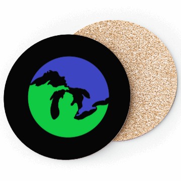 Discover Great Lakes Weather Merch! Coasters
