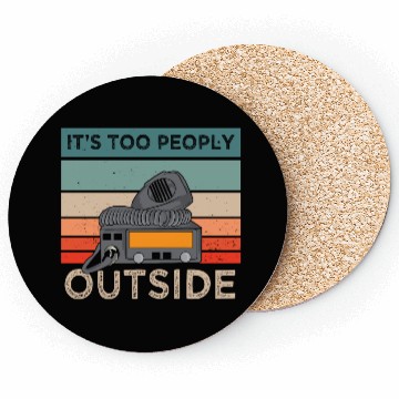 Discover Funny Ham Radio Operator Amateur Coasters