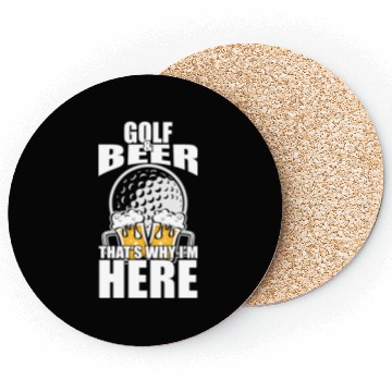 Discover Funny Golf Beer Coasters Funny Picture