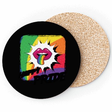 Discover Rainbow Connection Embrace ,Happy Pride Coasters