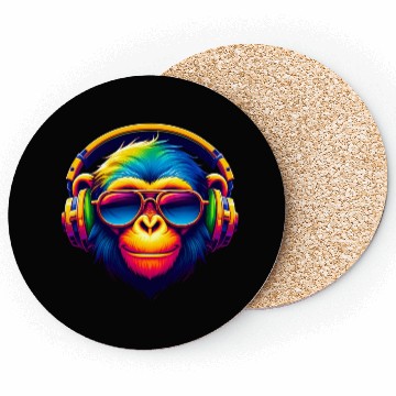 Discover DJ Groove Monkey Coasters