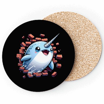 Discover Narwhal Surprise Coasters