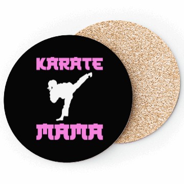 Discover Karate Mama Karate Mom Coasters