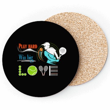 Discover Sports design based tennis lover Coasters
