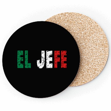 Discover El Jefe Unique Bold Statement Piece Coasters