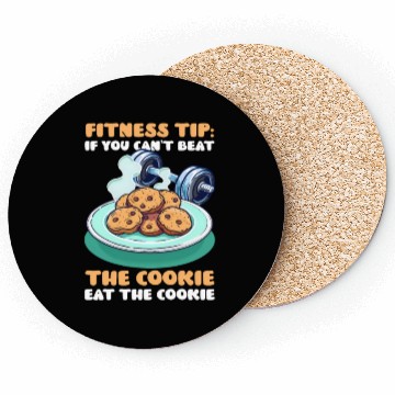 Discover Cookie Lover Can't Beat Cookie, Eat the Cookie Coasters
