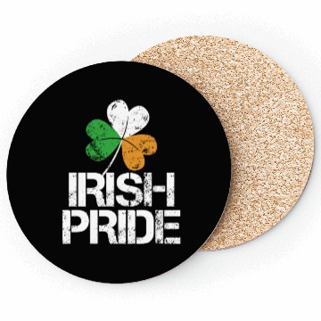 Discover IRISH PRIDE Celtic Cross St Patricks Day Coasters
