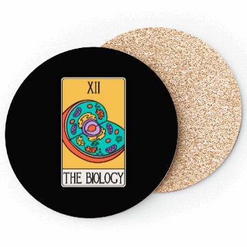 Discover The Biology - Tarot Card Coasters