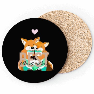 Discover Mother s Day Coasters-fox