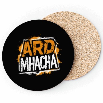 Discover Armagh Ireland Irish Gaeilge in County Colours Coasters