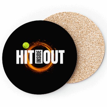 Discover Tennis Hit Inside-Out Coasters
