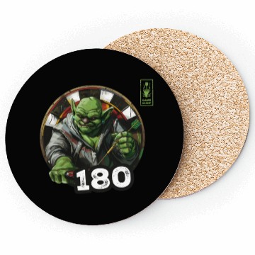 Discover Darts 180 Green Game Champ Dart - Dart Team Coasters