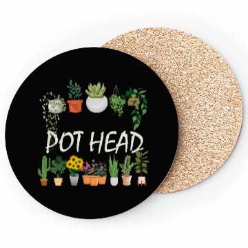 Discover Plant Lover and Gardener: Pot Head Succulent Coasters