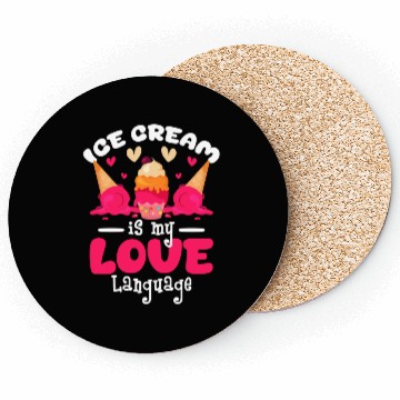 Discover Ice Cream Sweet Coasters