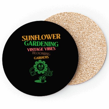 Discover Sunflower gardening Coasters
