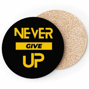 Discover never give up Coasters