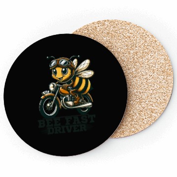 Discover bee cool bee ready Coasters