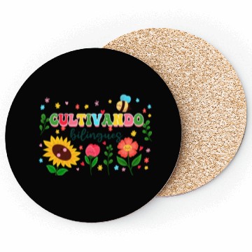 Discover Cultivando Bilingües Spanish Teacher Coasters