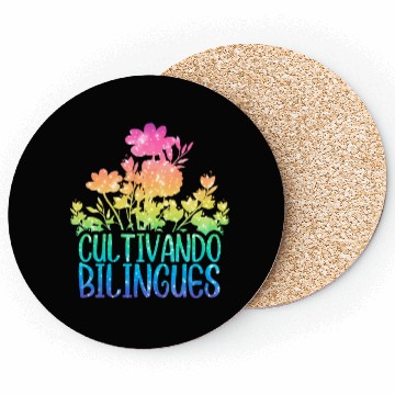 Discover Cultivando Bilingües Spanish Teacher Coasters