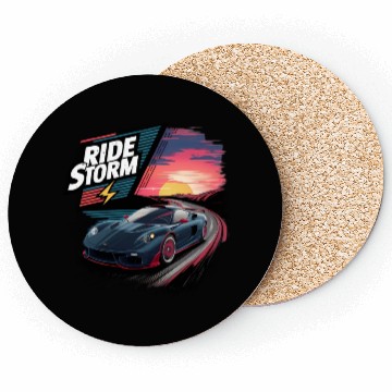 Discover Modern racing car Coasters