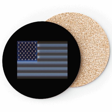 Discover USA Flag with Space Stars & Stripes design Coasters