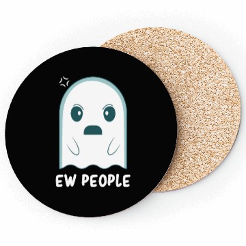 Discover Ghost - Cute Ghost - Funny Ghost - Halloween Ghost Coasters