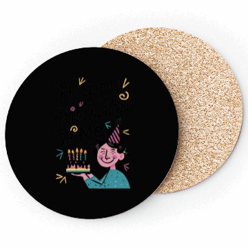 Discover Happy Birthday To Me Coasters