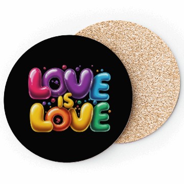 Discover Love is Love Coasters