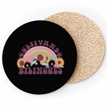 Discover Cultivando Bilingües Spanish Teacher Coasters