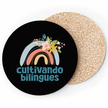Discover Cultivando Bilingües Spanish Teacher Coasters