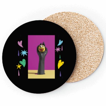 Discover Creative and Humorous Illustration Design Coasters
