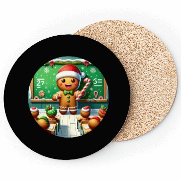 Discover Gingerbread Teach's Yuletide Class Coasters