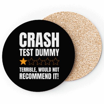 Discover Broken Bone Injury Gifts Funny Crash Coasters