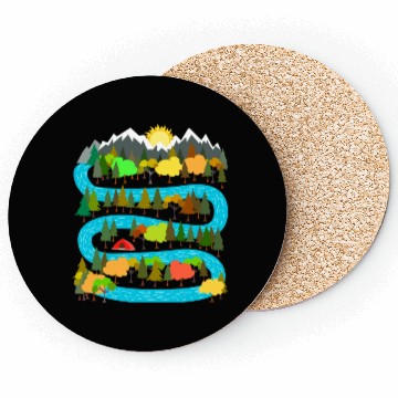 Discover RIVER CAMPING DESIGN Coasters