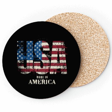 Discover USA Made in America Coasters