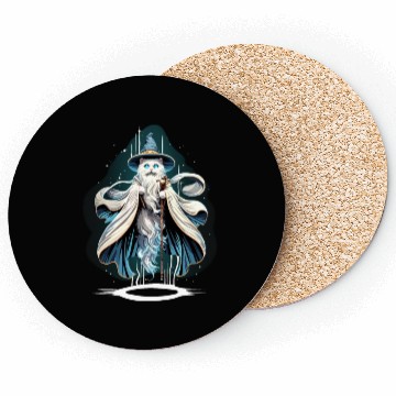 Discover Wizard Cat Coasters