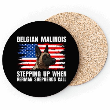 Discover BELGIAN MALINOIS STEPPING UP WHEN SHEPHERDS CALL Coasters