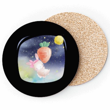 Discover Funny Happy Rabbit Flying to Sky Using Balloon Coasters