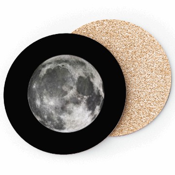 Discover Cool Full Moon - Solar Eclipse, Moon Phases Totali Coasters