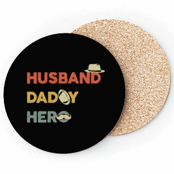 Discover Multi-Role Hero: Husband & Dad Coasters