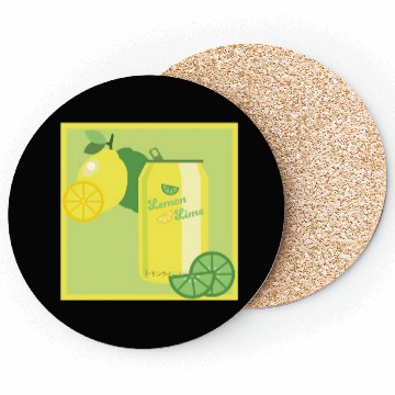 Discover Lemon Lime Soda Coasters