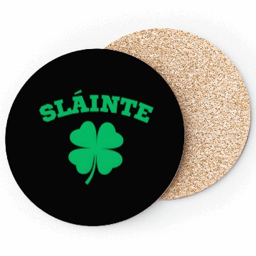 Discover Slainte 4 Leaf Clover Coasters
