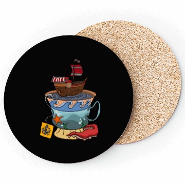 Discover Sea Tea Coasters