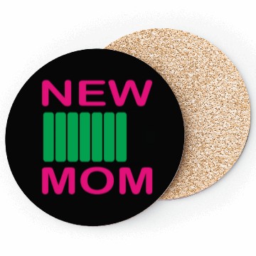 Discover NEW MOM Battery full, lovely Graphic Coasters
