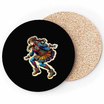 Discover Bohemian Fashion Splash Coasters