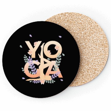 Discover The art of yoga for physical and mental health Coasters