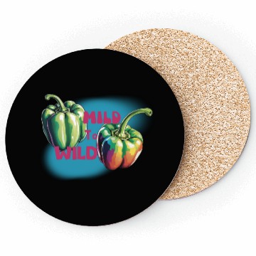 Discover Mild to wild bel pepper Coasters