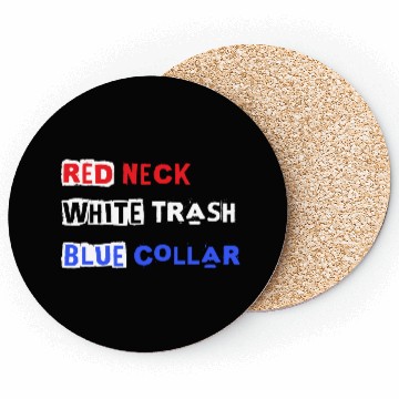 Discover Red White Blue Coasters