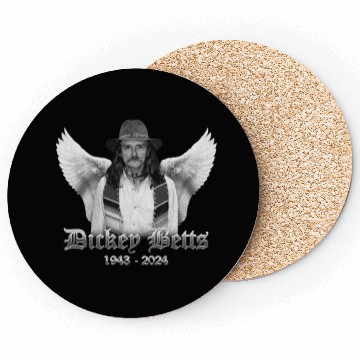 Discover RIP Dickey Betts 1943 - 2024 Coasters