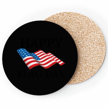 Discover Flag Day men Coasters